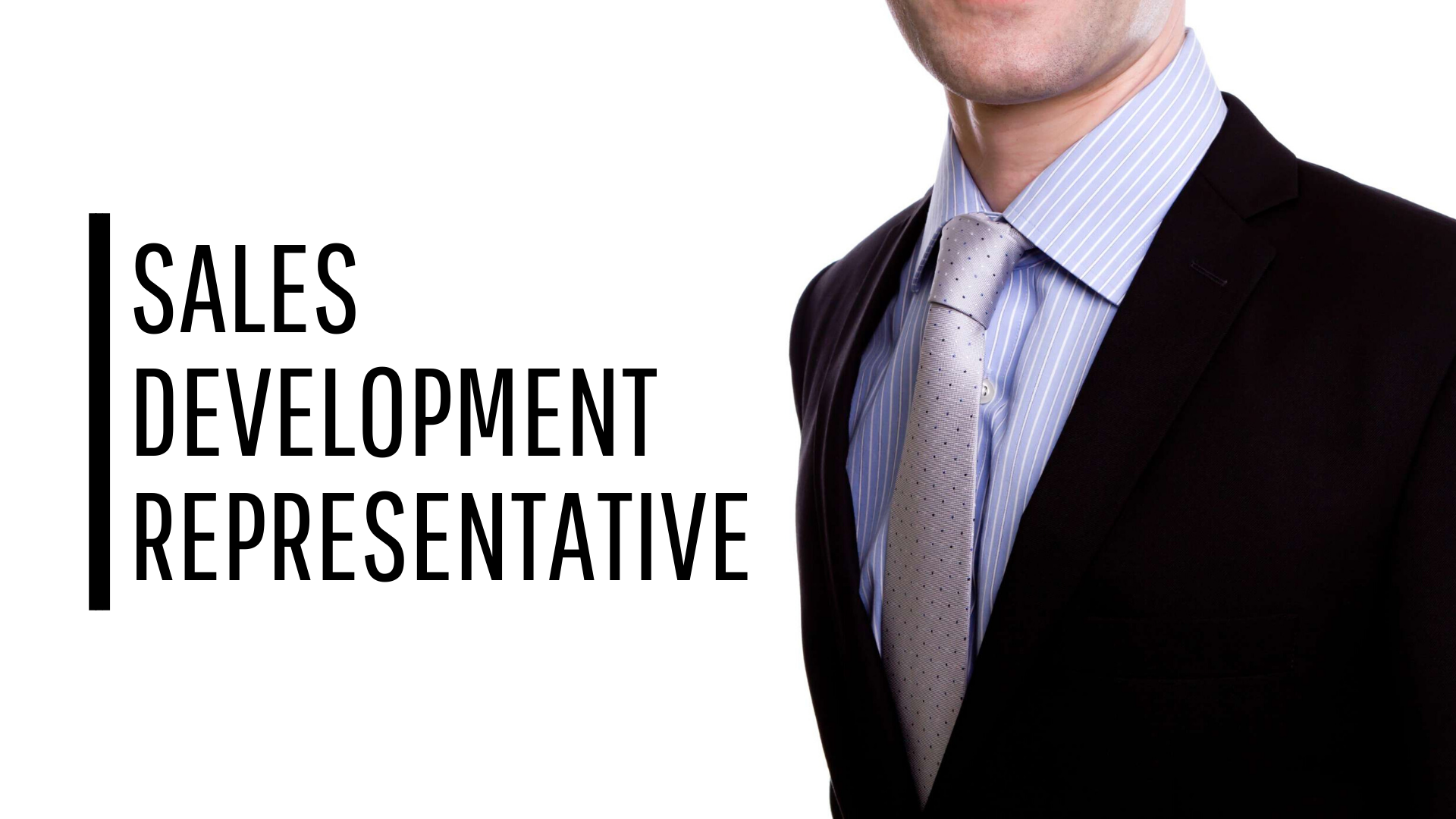 Sales developer. Sales Development Representative. Sales Development Representative (SDR). Representing Development.